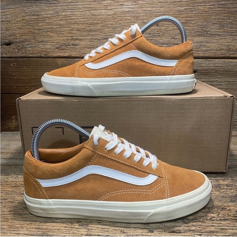 Vans Old Skool brown suede shoes 7.5